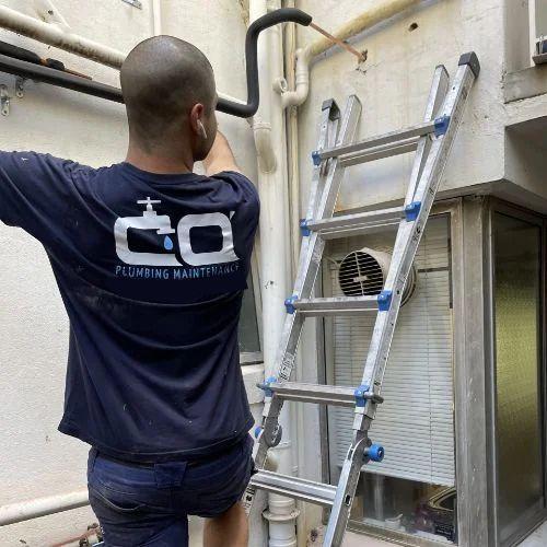 AA Plumbing Maintenance plumber on a drainage job in Victoria